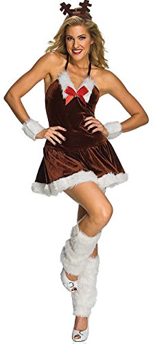 rubie-s-deluxe-rentier-kost-m-damen-braun-sexy-gr-l image 5