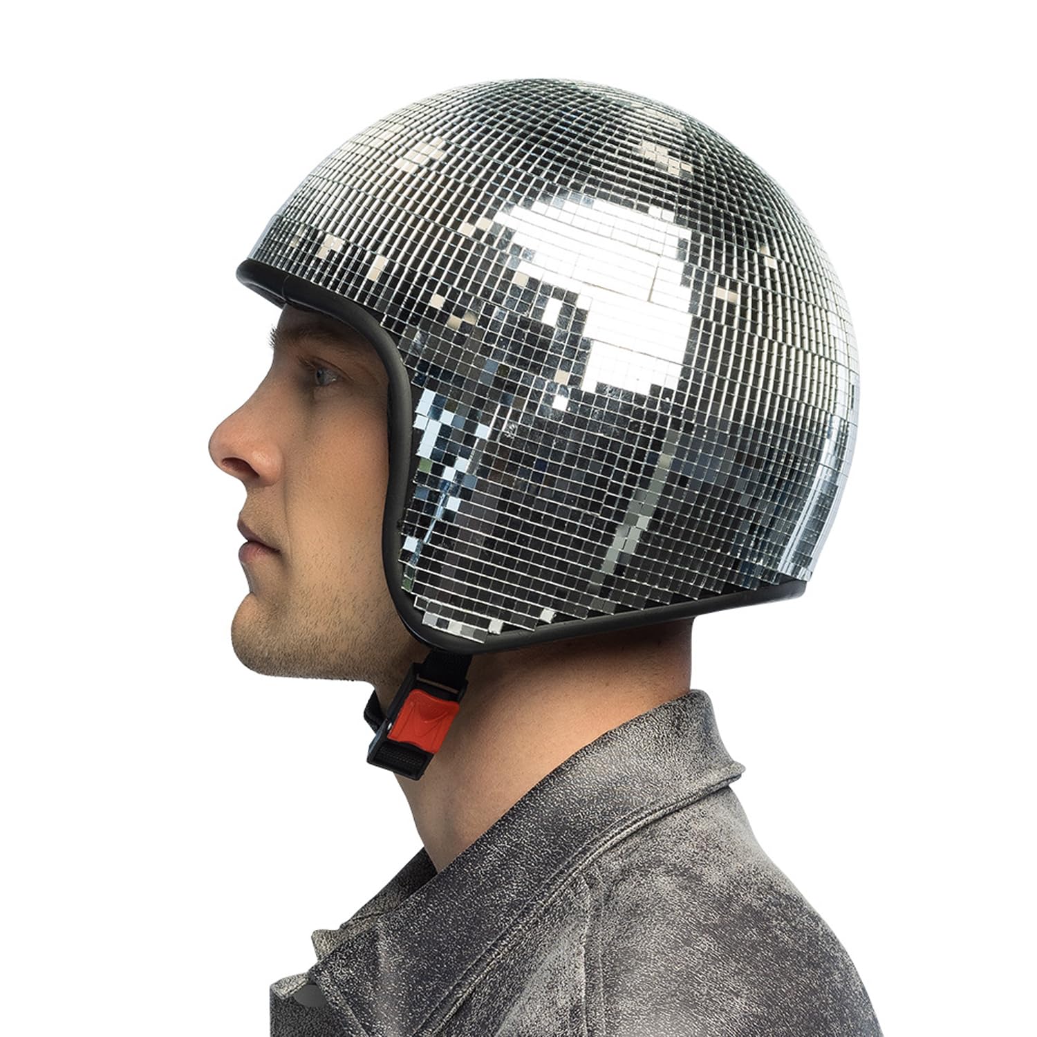 boland-disco-helm-silber-kopfbedeckung-erwachsene image 4