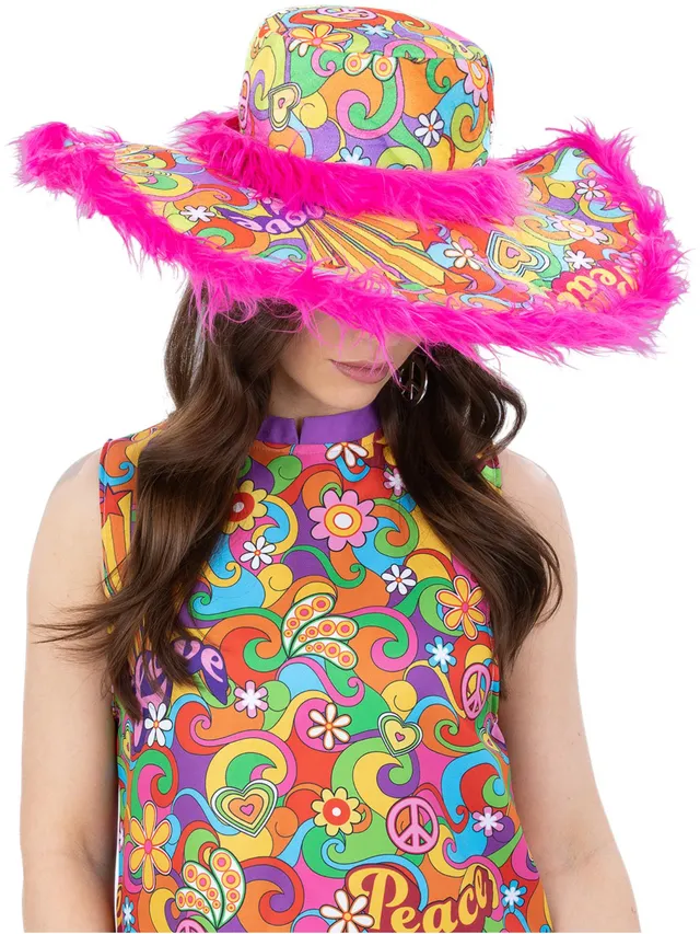 smiffys-fever-summer-of-love-sonnenhut-hippie-hut-bunt image 1