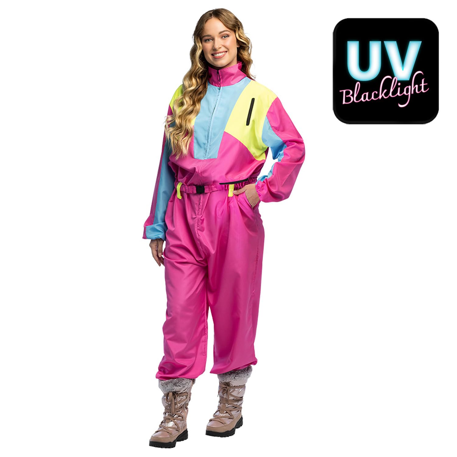 boland-neon-uv-skianzug-snow-glow-overall-pink-gr-e-m image 2