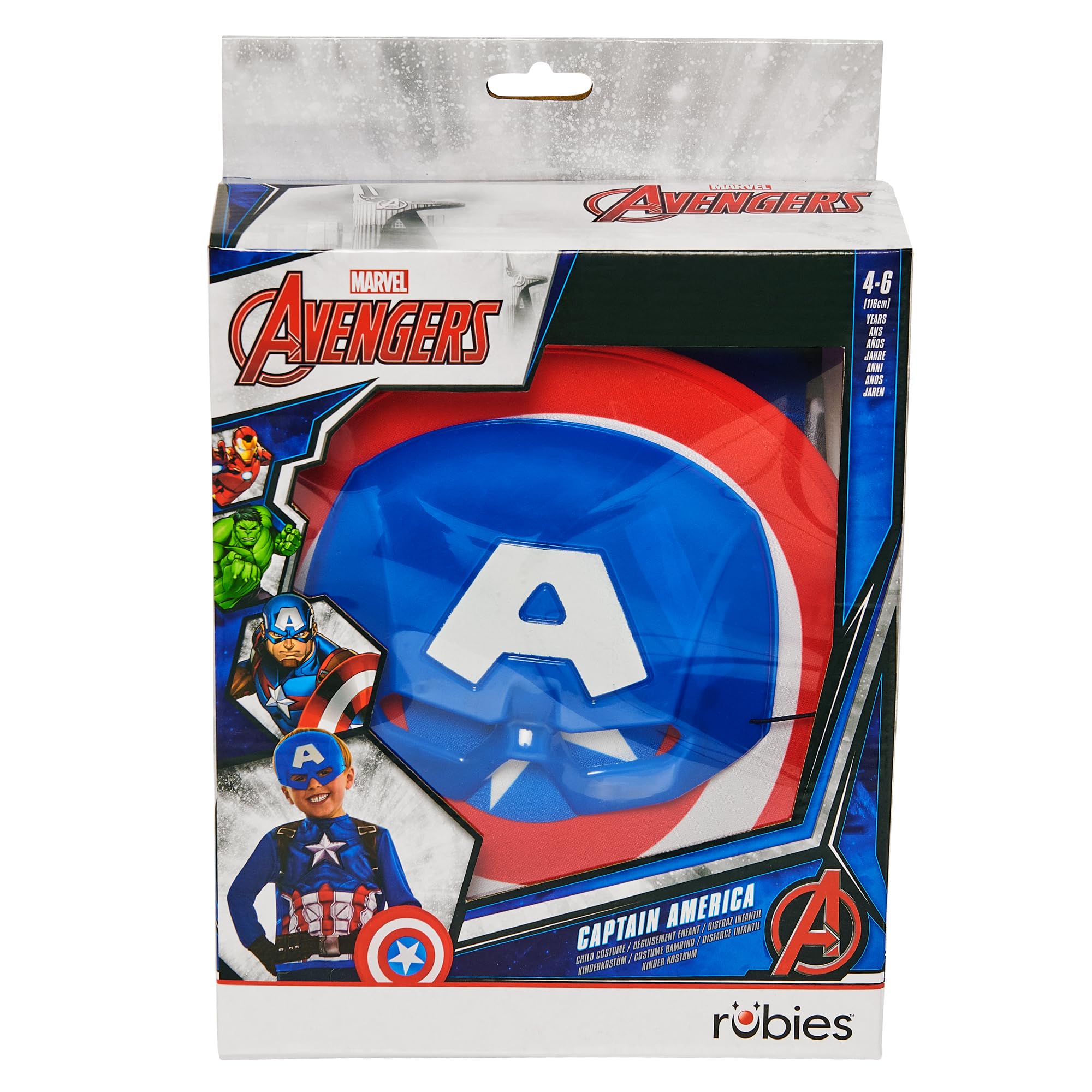 rubie-s-deluxe-captain-america-kost-mset-kinder-4-6-jahre image 5