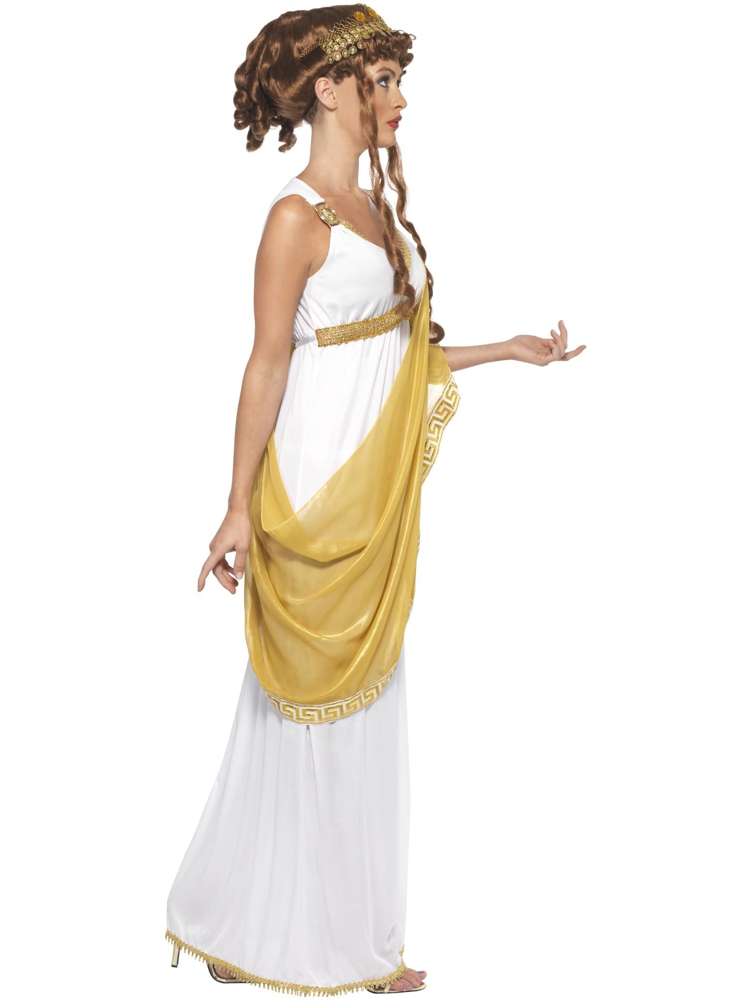 smiffys-fever-helen-of-troy-kost-m-damen-wei-gold-s image 4
