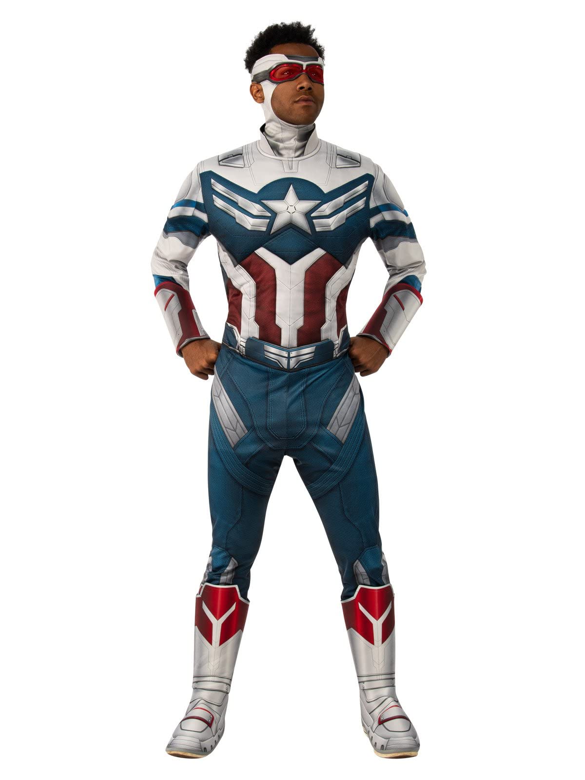 rubie-s-deluxe-captain-america-kost-m-herren-xl-mit-muskelbrust image 1