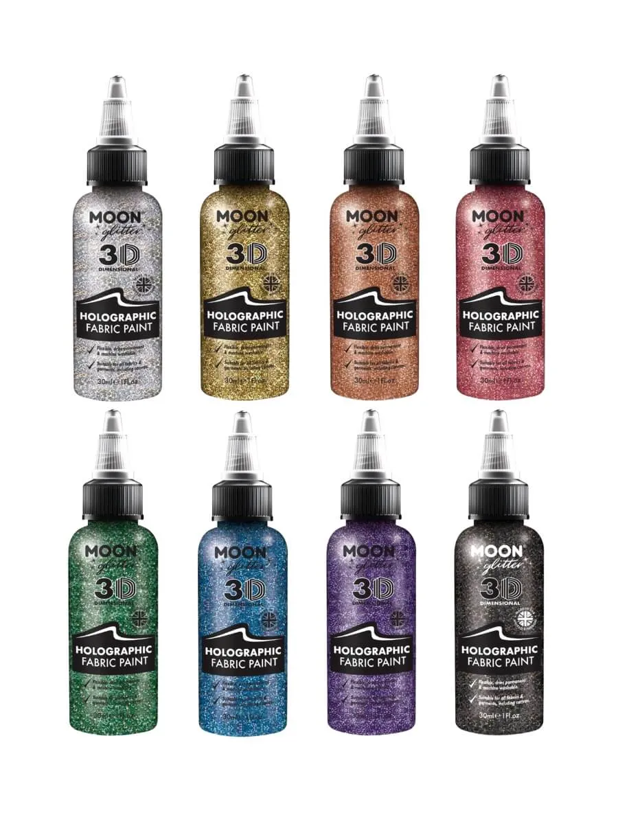 smiffys-makeup-fx-moon-glitter-stofffarbe-schwarz-30ml image 1