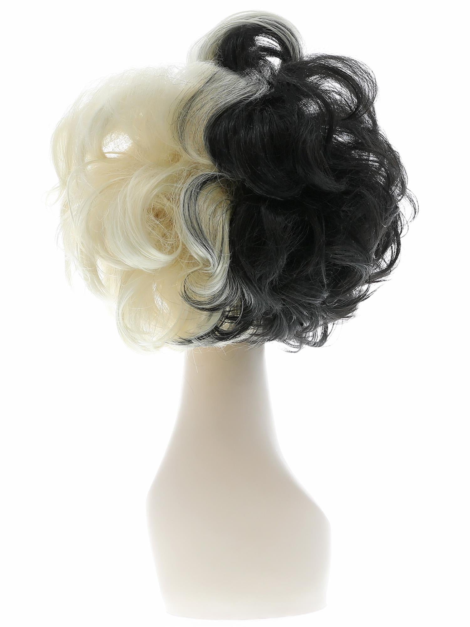smiffys-fever-evil-madame-per-cke-schwarz-blond-damen image 2