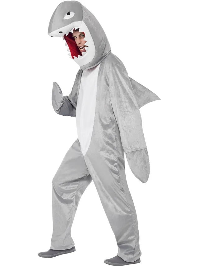 smiffys-fever-shark-kost-m-grau-herren image 1