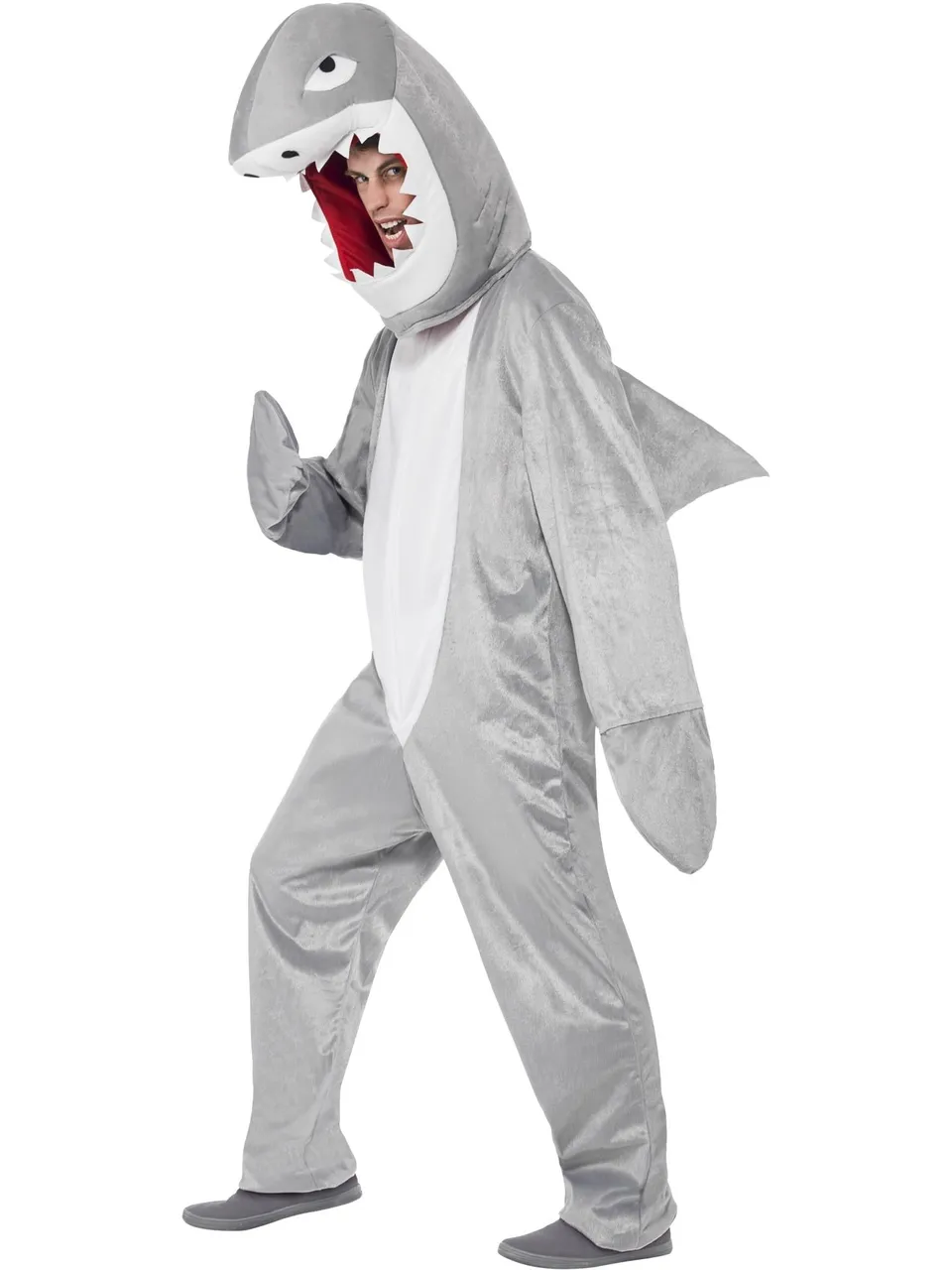 smiffys-fever-shark-kost-m-grau-herren image 1