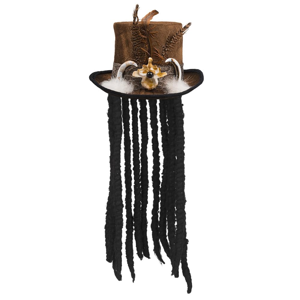 boland-buluku-voodoo-hut-mit-haar-f-r-halloween image 1