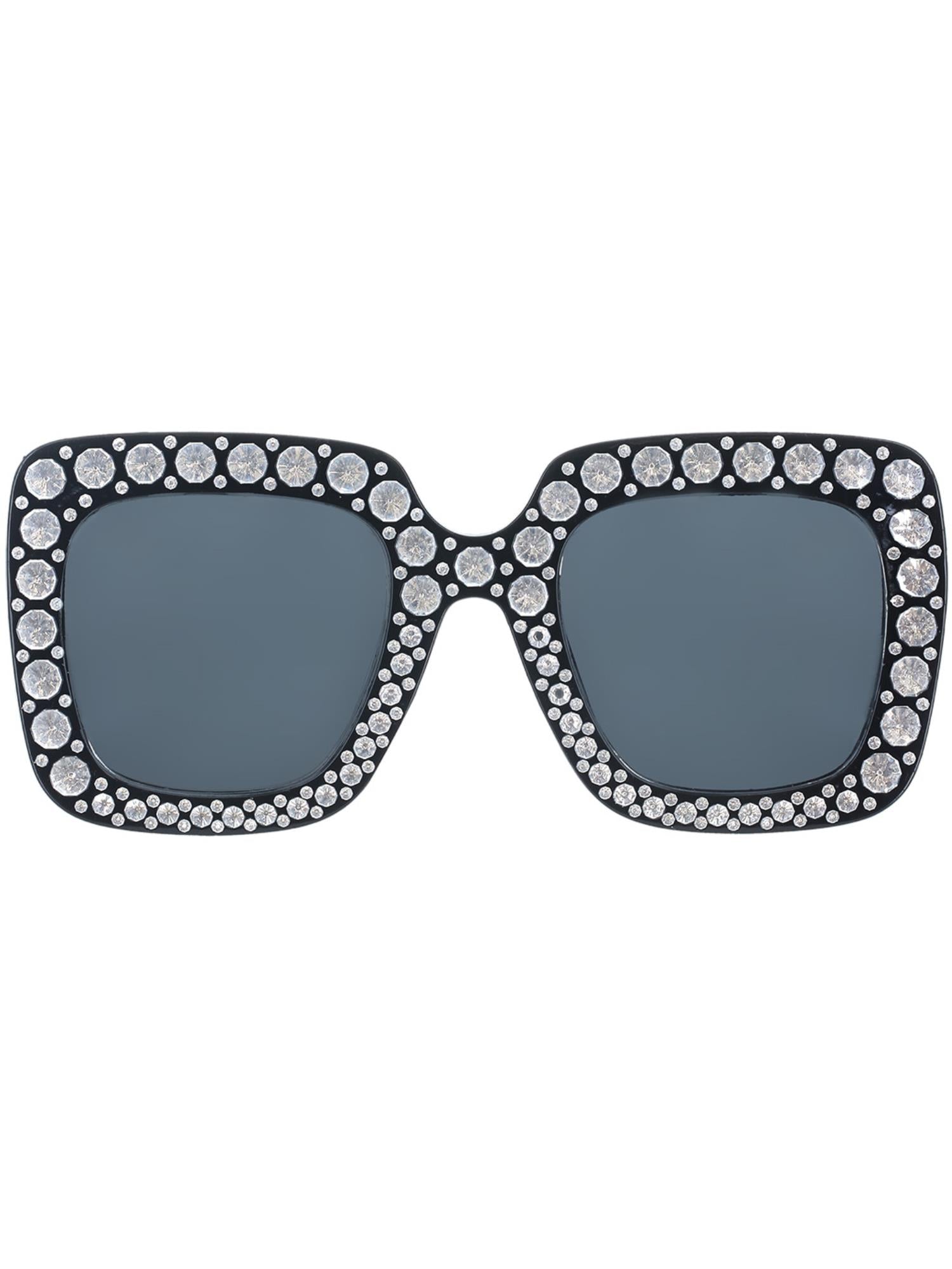 smiffys-fever-disco-brille-schwarz-strass image 3