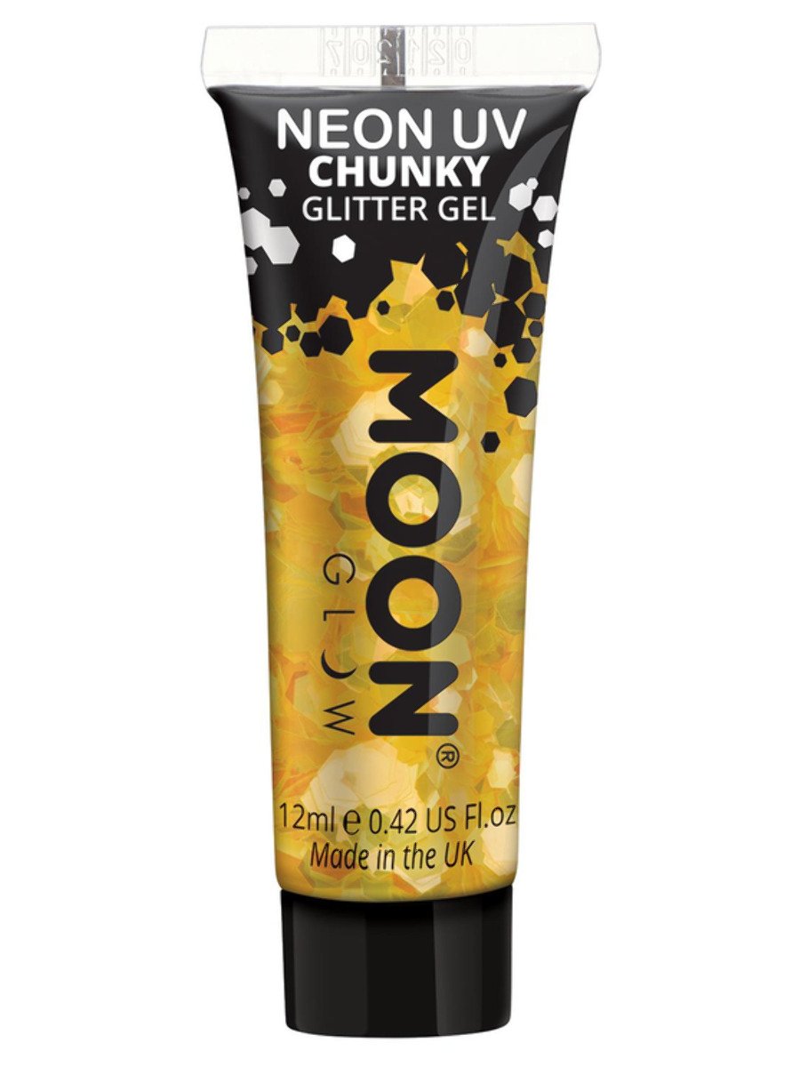 smiffys-makeup-fx-glitter-gel-blau-12-ml-neon-uv image 4