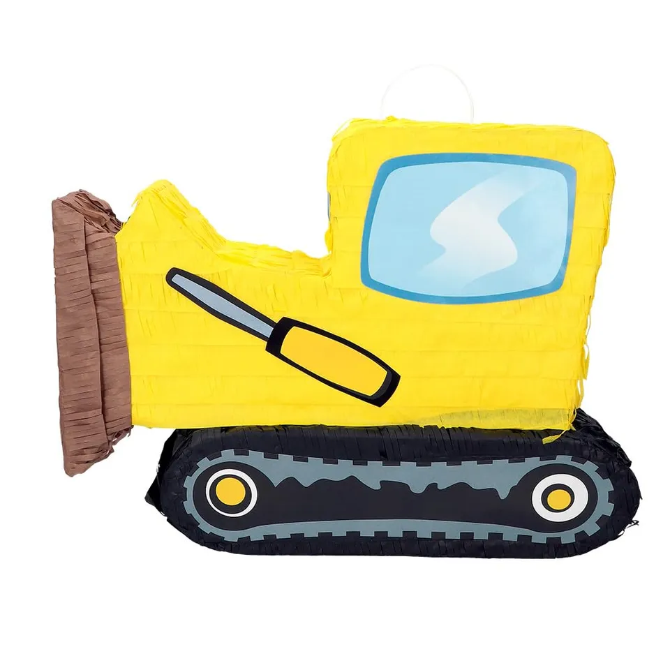 boland-pinata-planierraupe-30980-h-ngedeko-baustelle-gelb image 1