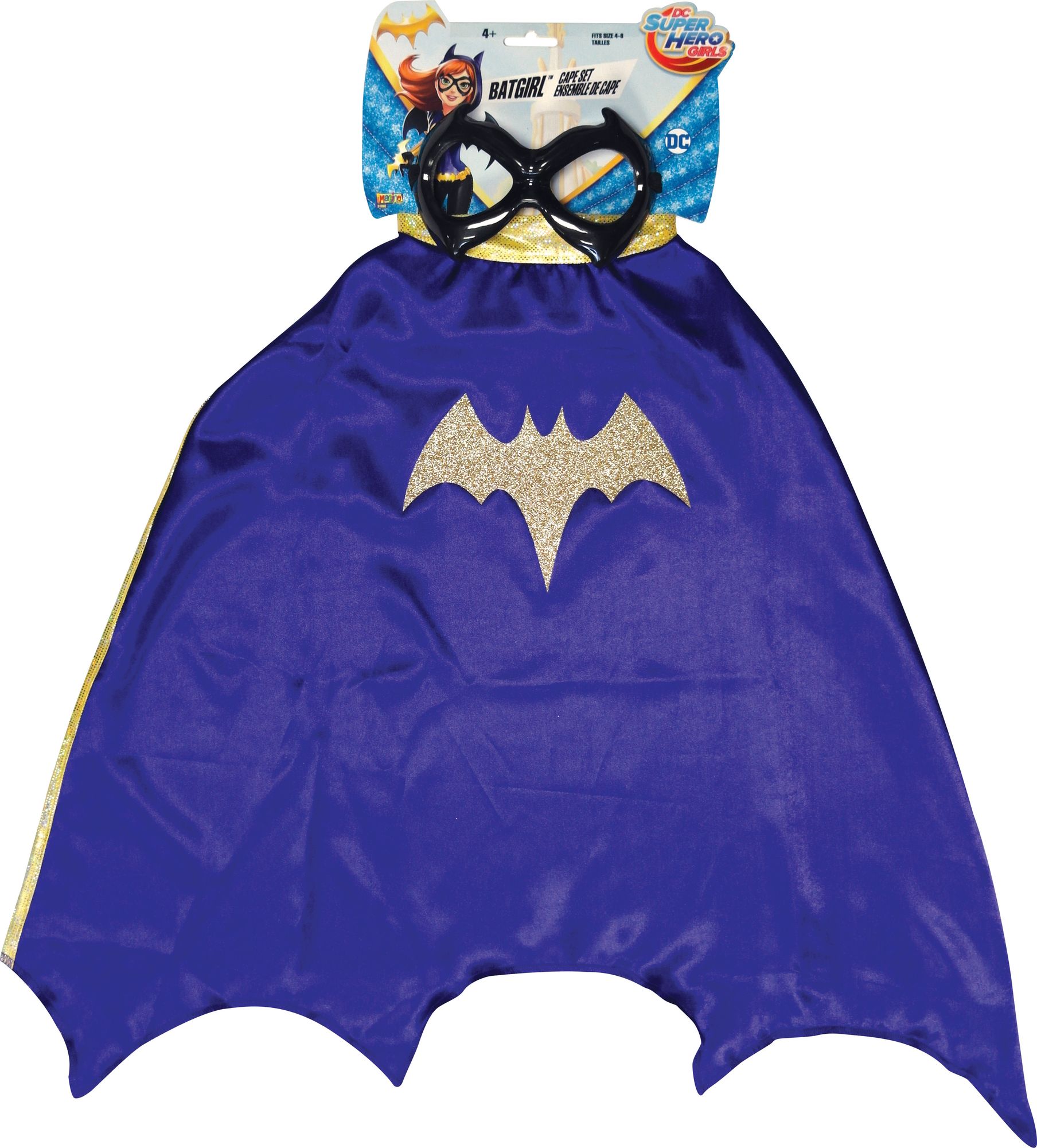 rubies-batgirl-cape-maske-set-lila-klett-kost-m image 2