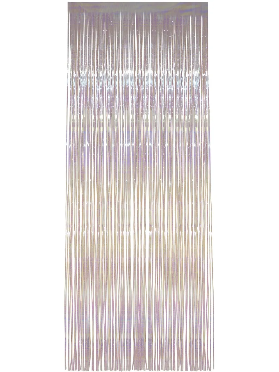 smiffys-fever-shimmer-curtain-deko-vorhang-wei-irisierend image 1
