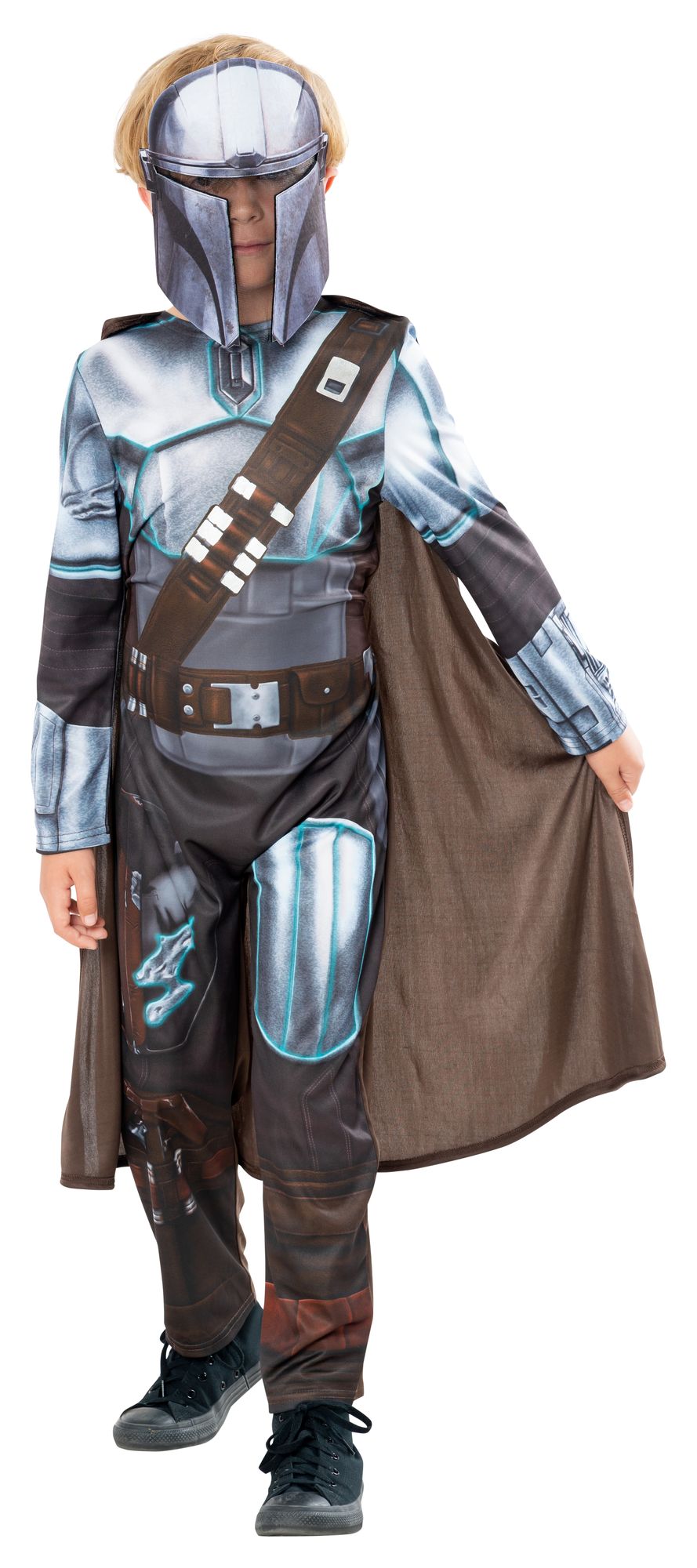 rubies-green-collection-mandalorian-kost-m-mit-maske-und-cape image 1
