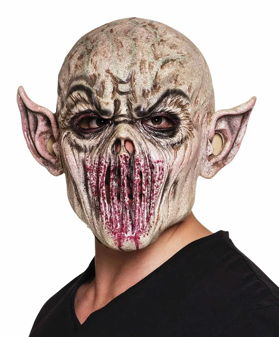 boland-masks-alien-monster-latex-kopfmaske-erwachsene image 1