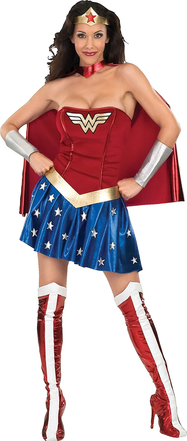 rubie-s-deluxe-wonder-woman-kost-m-xs-gold-damen-gr-xs image 1