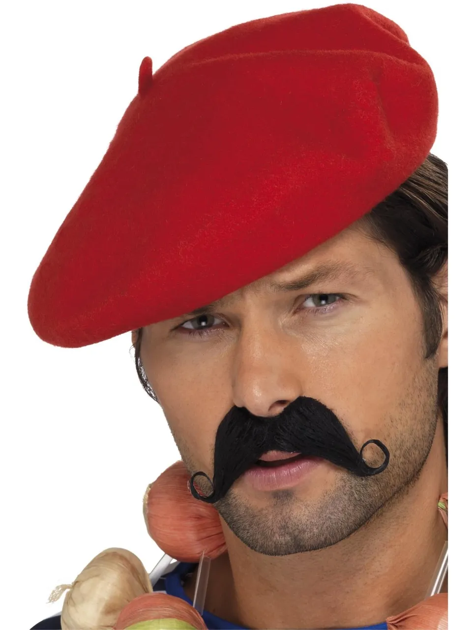 smiffys-fever-beret-baskenm-tze-rot-einheitsgr-e image 1