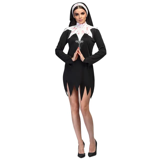 boland-bloody-nun-kost-m-blutige-nonne-damen-gr-e-m image 1