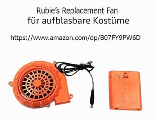 rubie-s-deluxe-evil-clown-kost-m-herren-aufblasbar-horror image 8