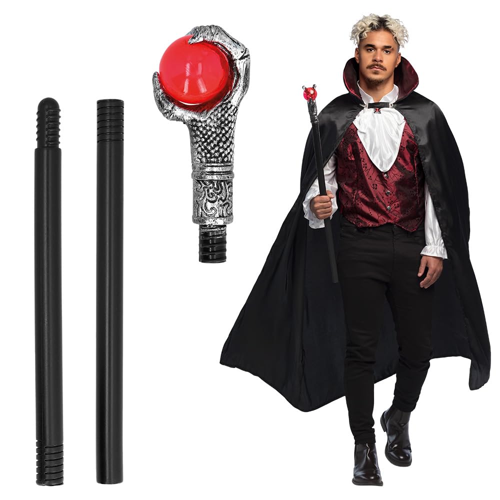 boland-73207-vampir-zepter-78-cm-rot-silber-stab image 2