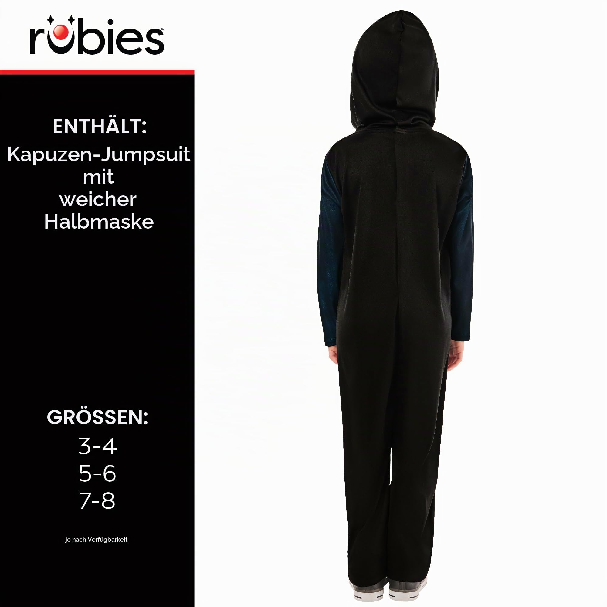 rubie-s-deluxe-skeleton-kinderkost-m-neon-gr-n-5-6-jahre image 2