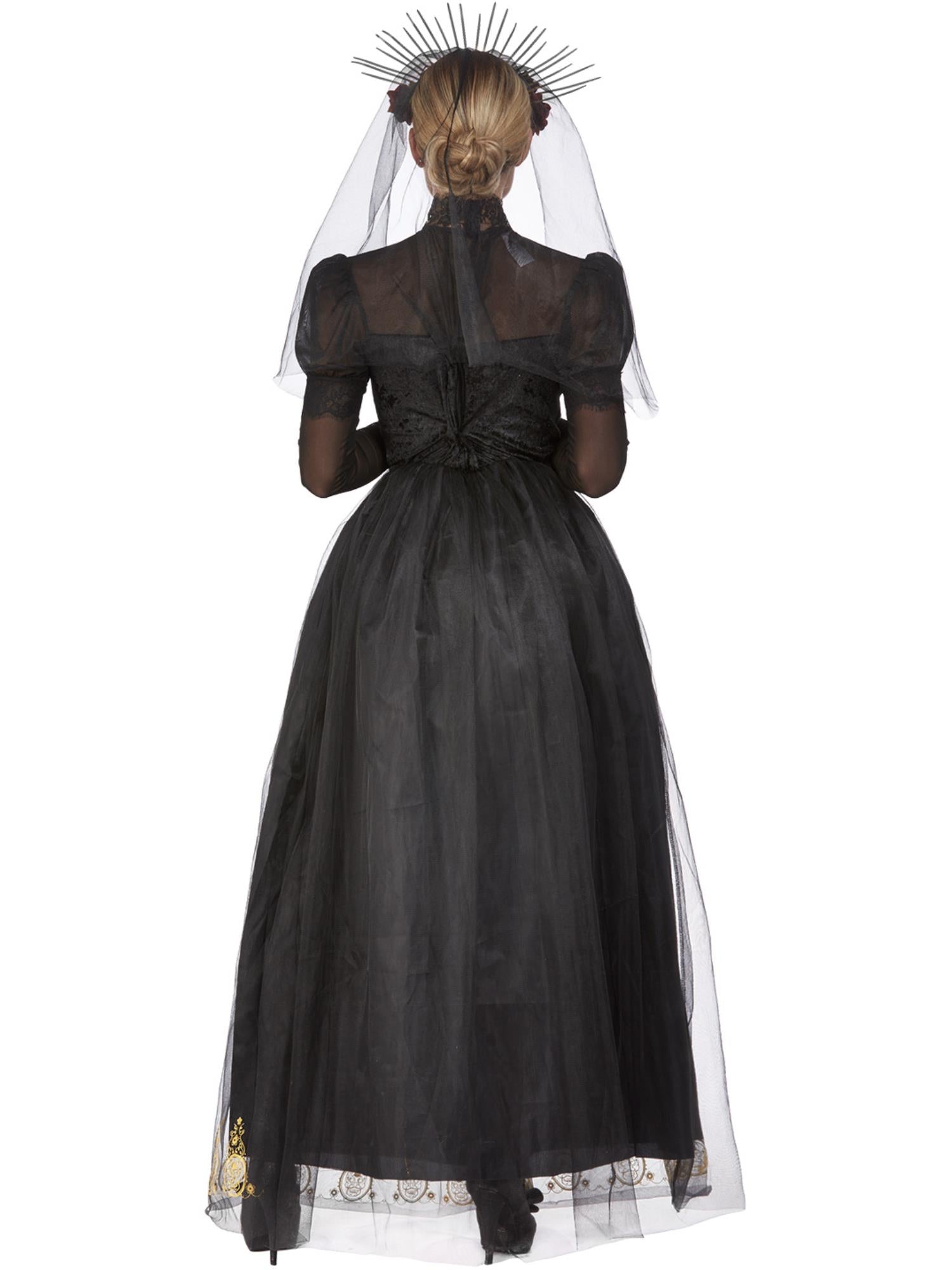 smiffys-fever-dotd-sacred-heart-brautkost-m-schwarz-m image 2