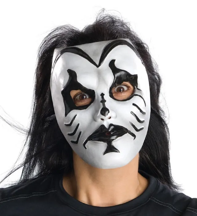 rubie-s-deluxe-kiss-of-death-maske-wei-erwachsene image 1