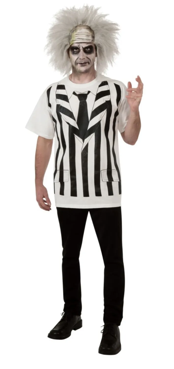 rubies-d-guisements-beetlejuice-kost-m-set-shirt-per-cke image 1