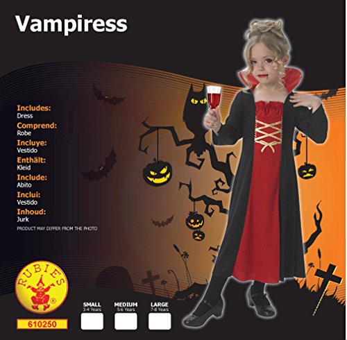 rubie-s-vampiress-kost-m-m-dchen-halloween-gr-e-l image 5