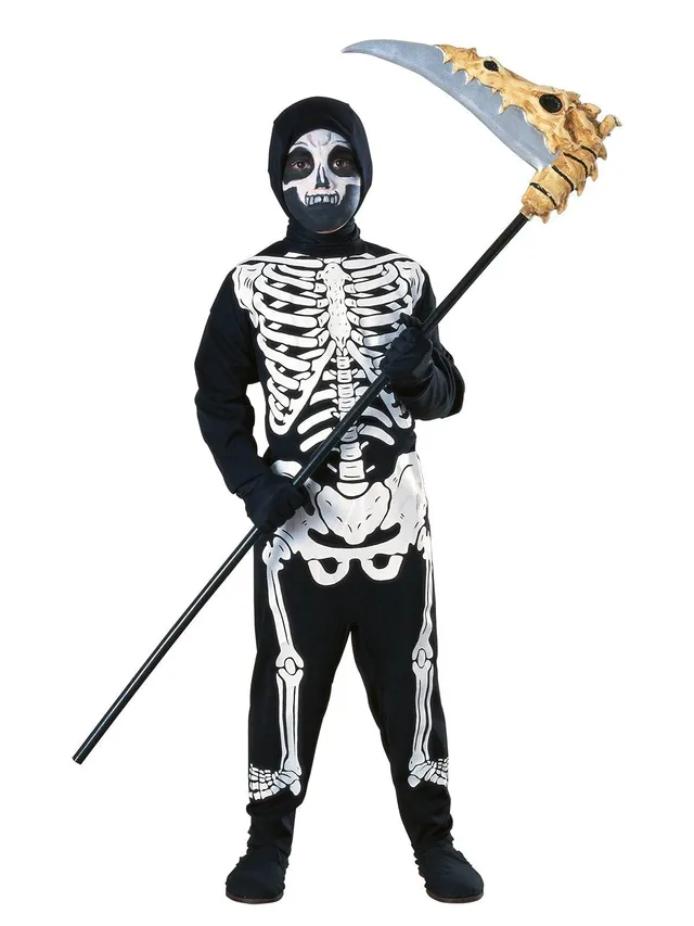rubie-s-deluxe-skeleton-kinderkost-m-gr-e-l-overall image 1