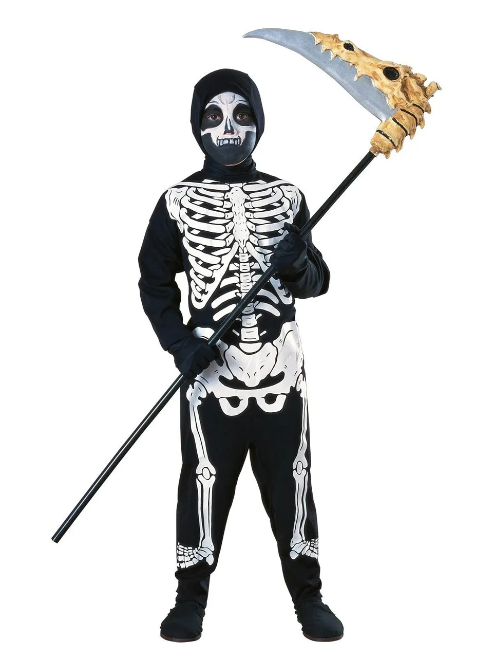 rubie-s-deluxe-skeleton-kinderkost-m-gr-e-l-overall image 1
