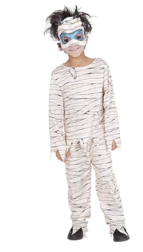 rubie-s-deluxe-mumien-kost-m-kinder-mit-maske image 5