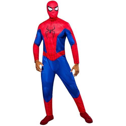 rubie-s-deluxe-spider-man-klassik-herren-kost-m-gr-e-l image 6