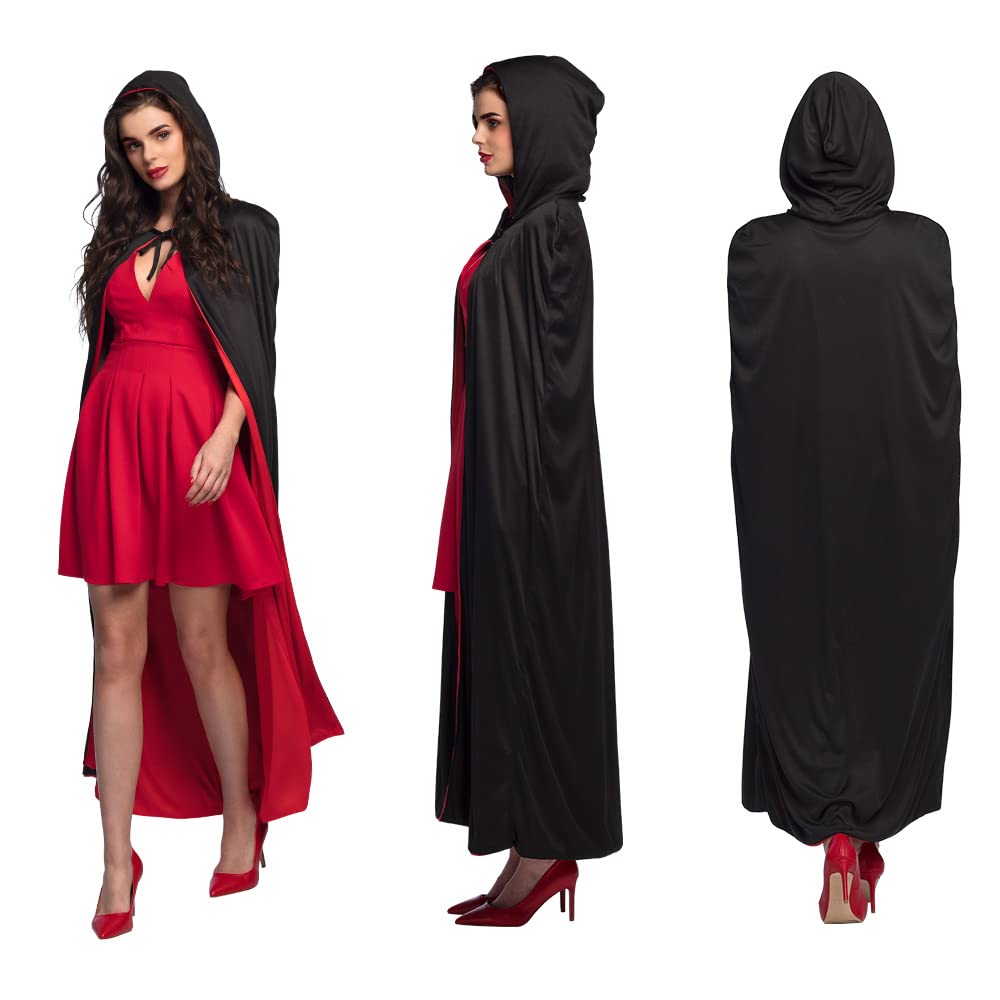 boland-halloween-vampir-umhang-wende-schwarz-rot-170-cm image 8