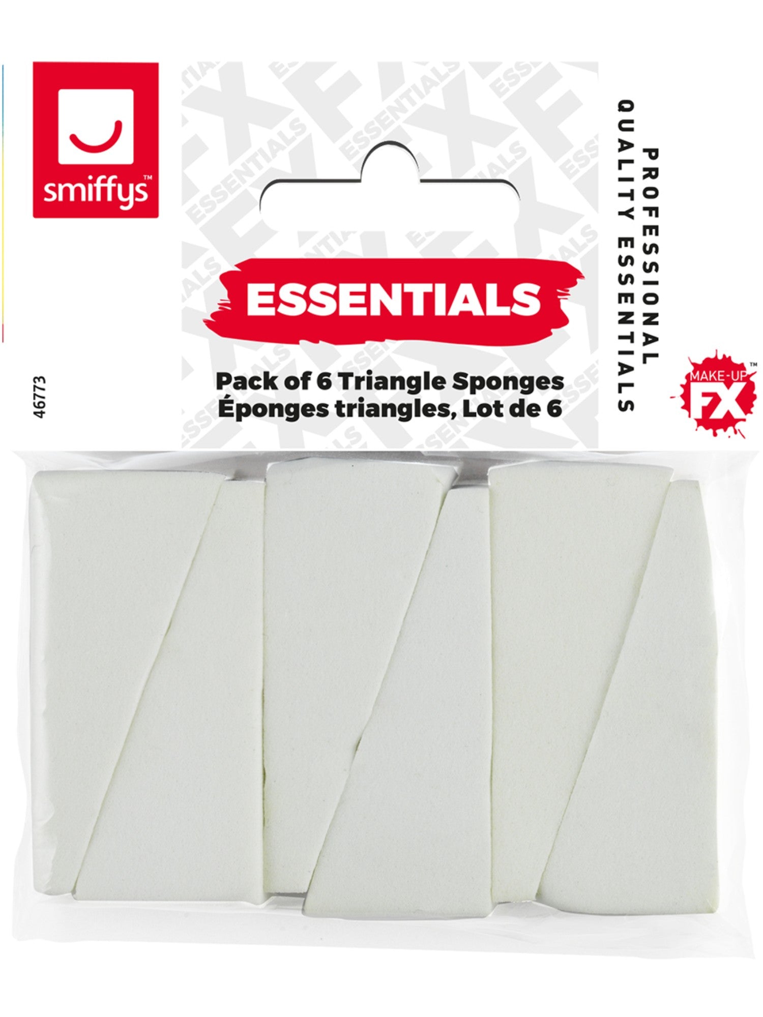 smiffys-fever-dreieck-schminkschw-mme-wei-6er image 1