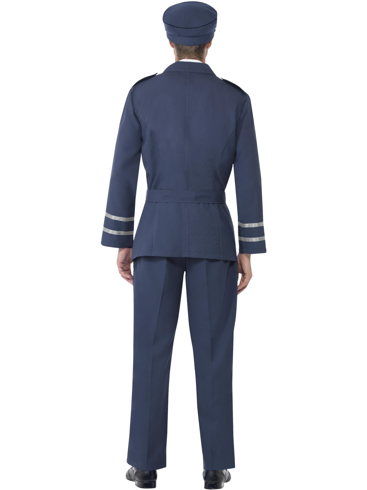 smiffys-fever-ww2-air-force-captain-kost-m-blau-herren image 2