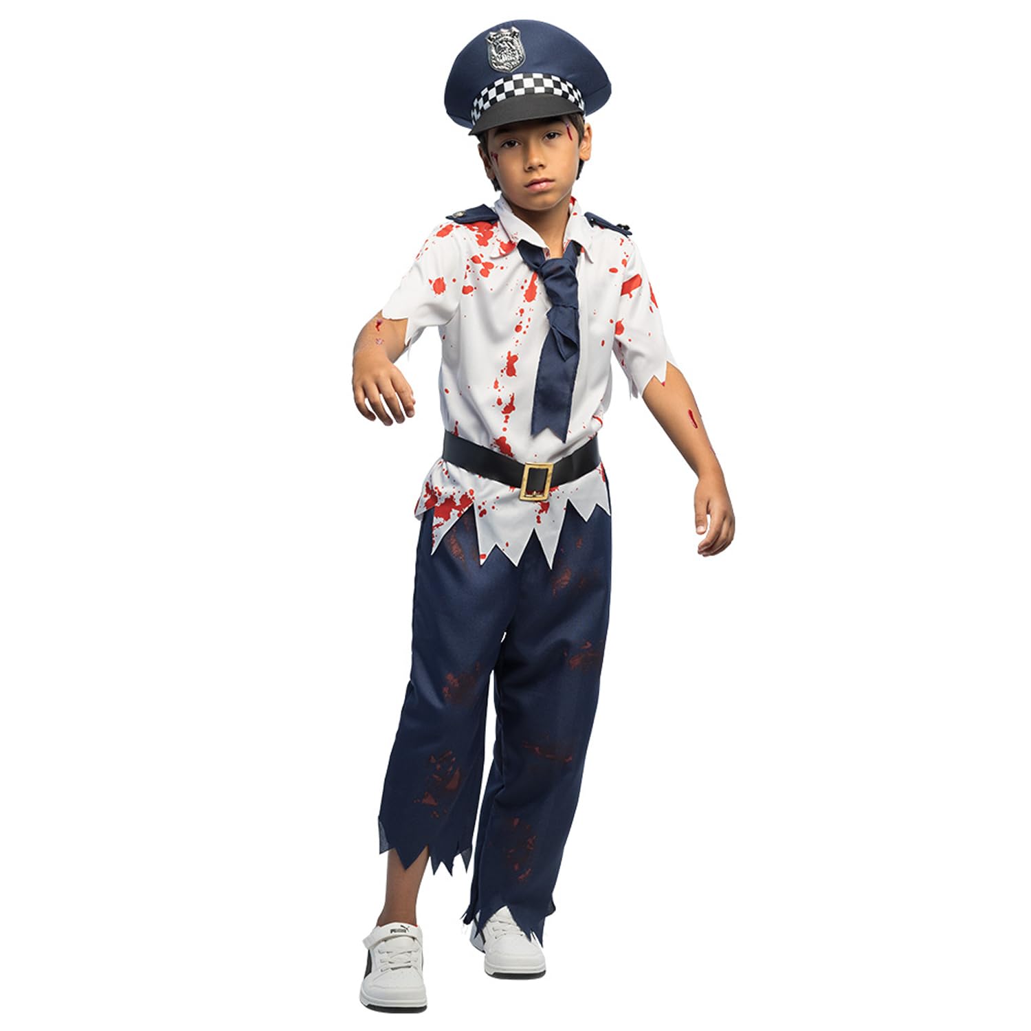 boland-zombie-polizist-kinderkost-m-7-9-jahre-horror image 1