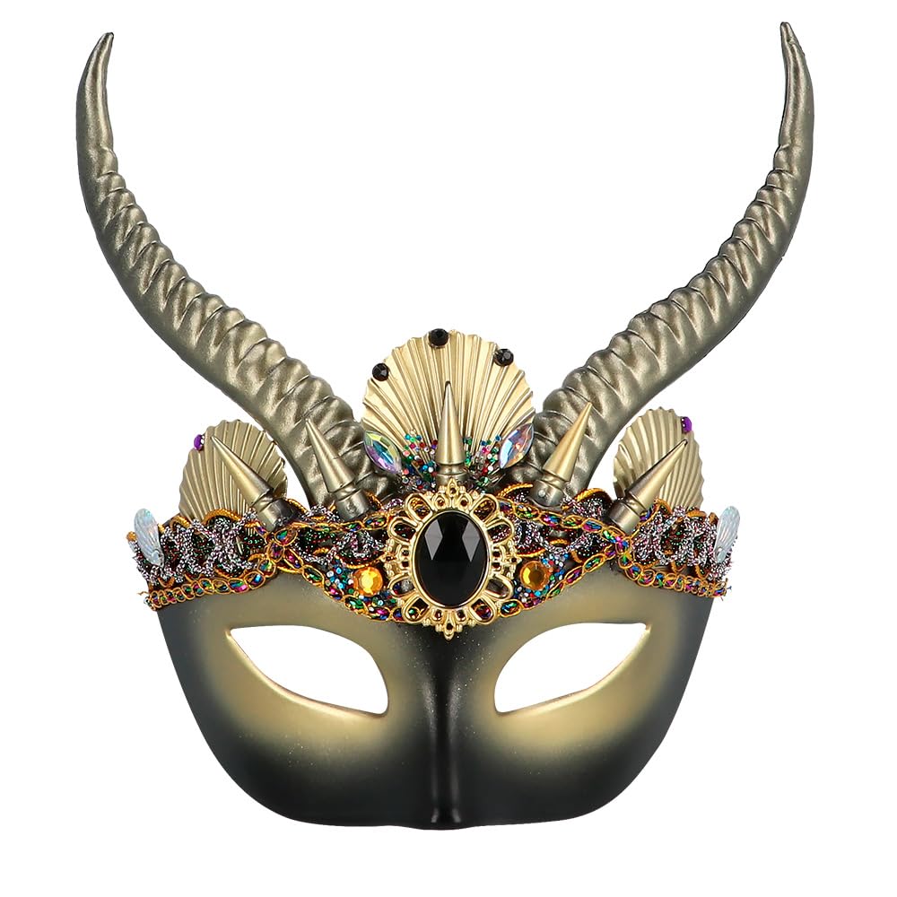 boland-voodoo-yemoja-maske-totenkopf-halloween-stil image 2