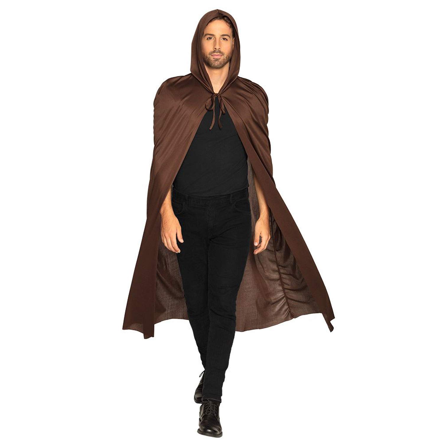 boland-dust-umhang-mit-kapuze-braun-180-cm-unisex image 2