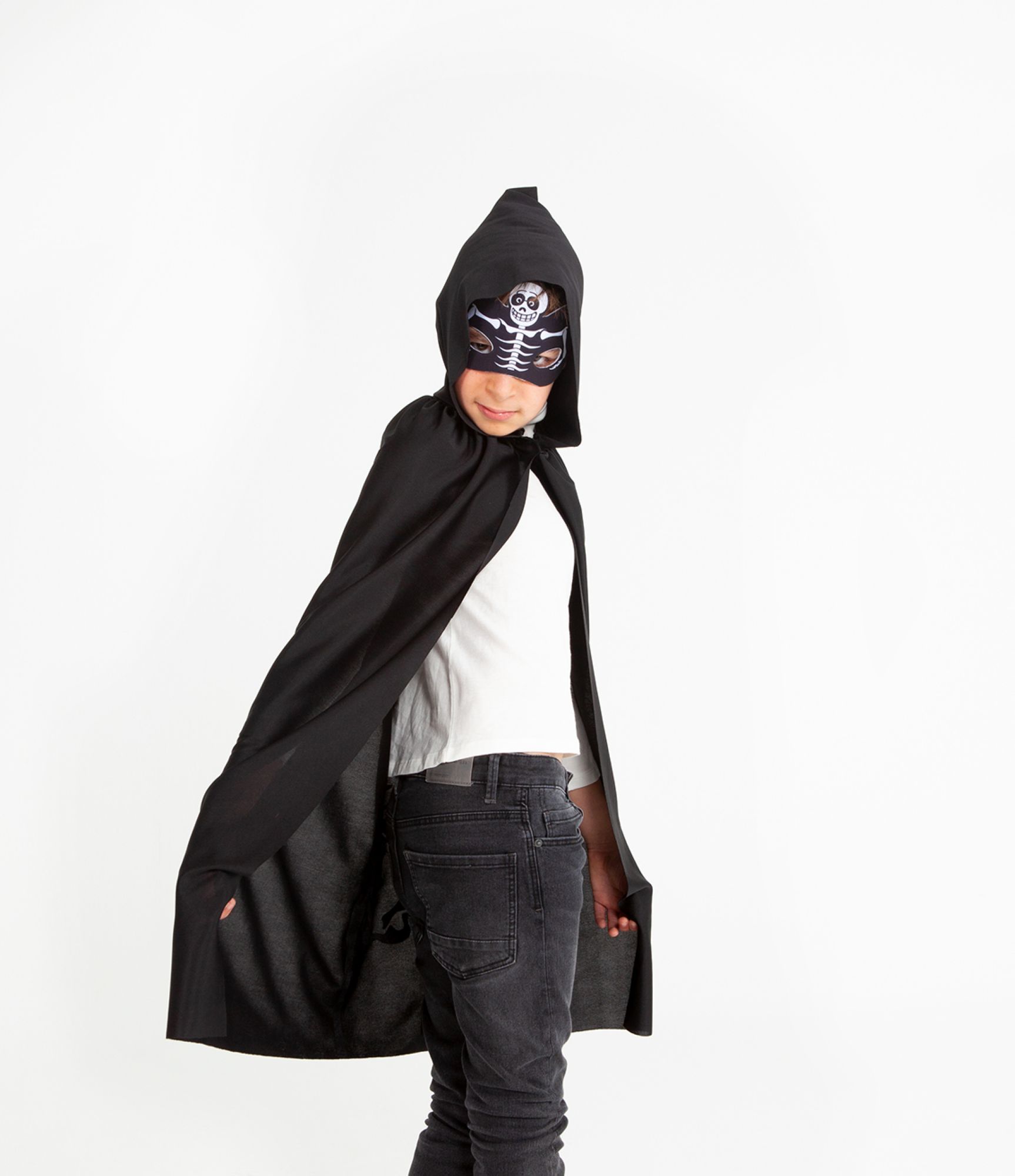 rubies-skelett-cape-set-kinder-3-8-jahre-mit-maske image 3