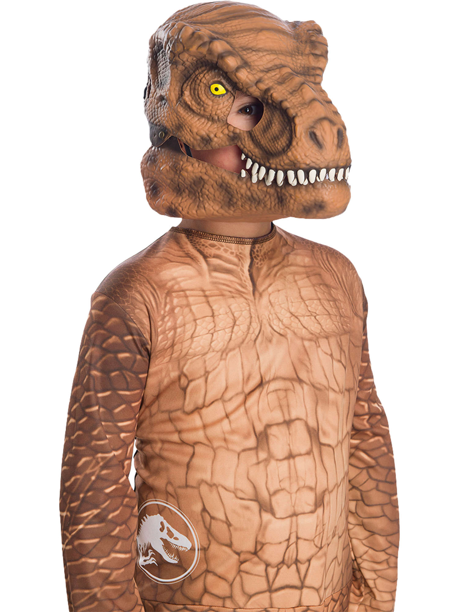 rubies-t-rex-maske-beweglicher-kiefer-pvc-gr-n-einheitsgr-e image 1