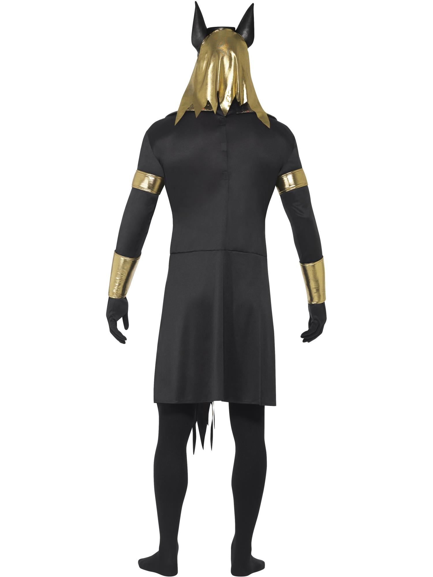 smiffys-fever-anubis-the-jackal-herren-kost-m-schwarz image 2