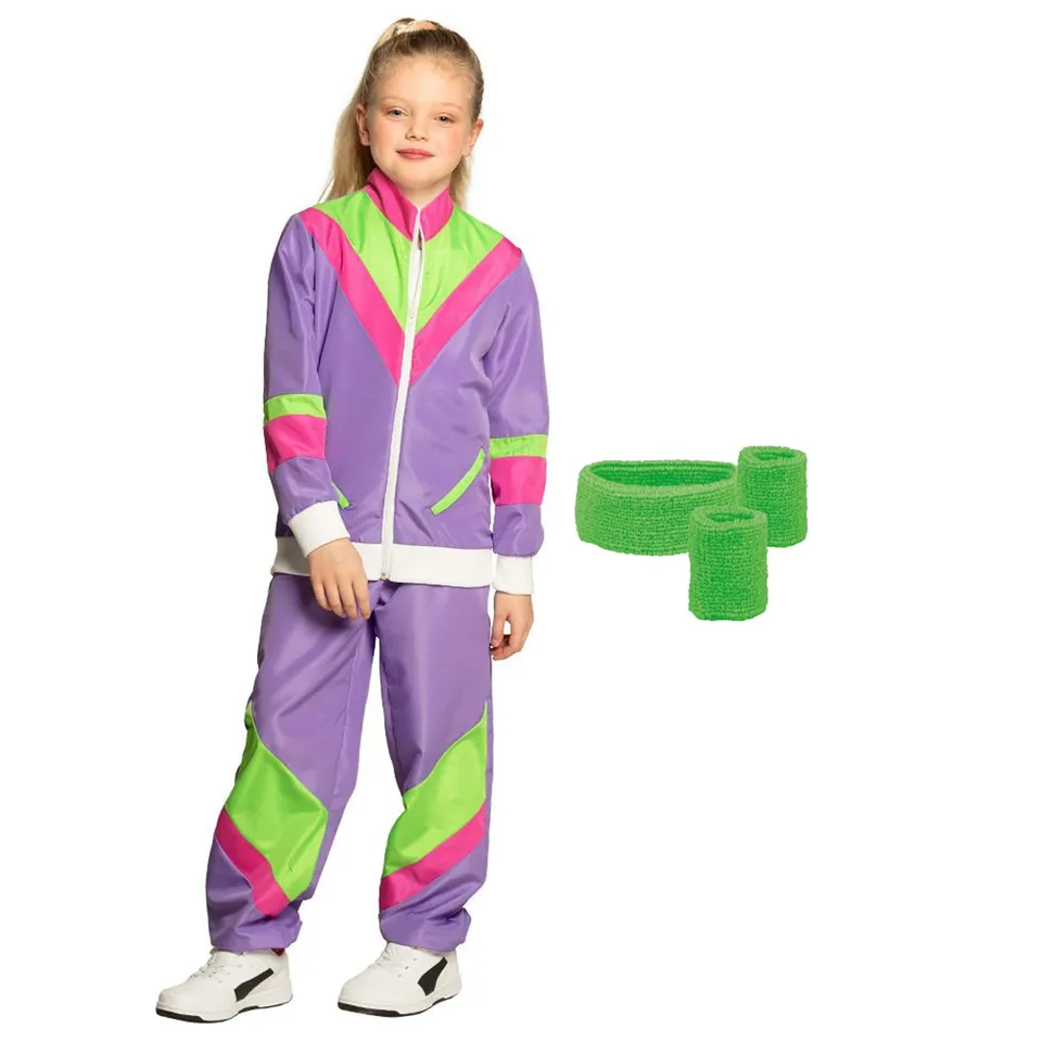 boland-retro-tracksuits-trainingsset-kinder-4-6-j-lila-gr-n image 1