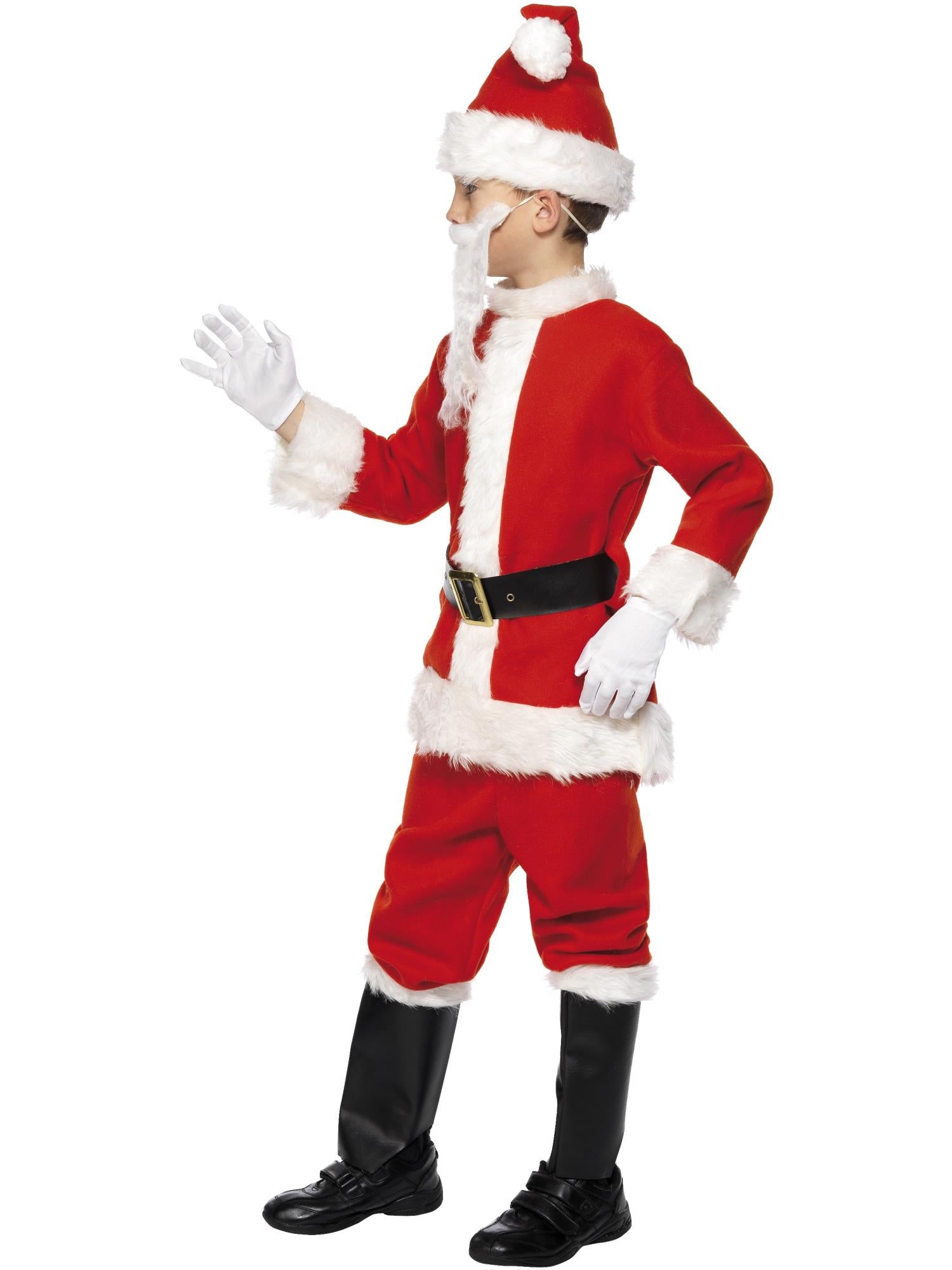 smiffys-fever-santa-kost-m-kinder-rot-7-teilig-m image 3