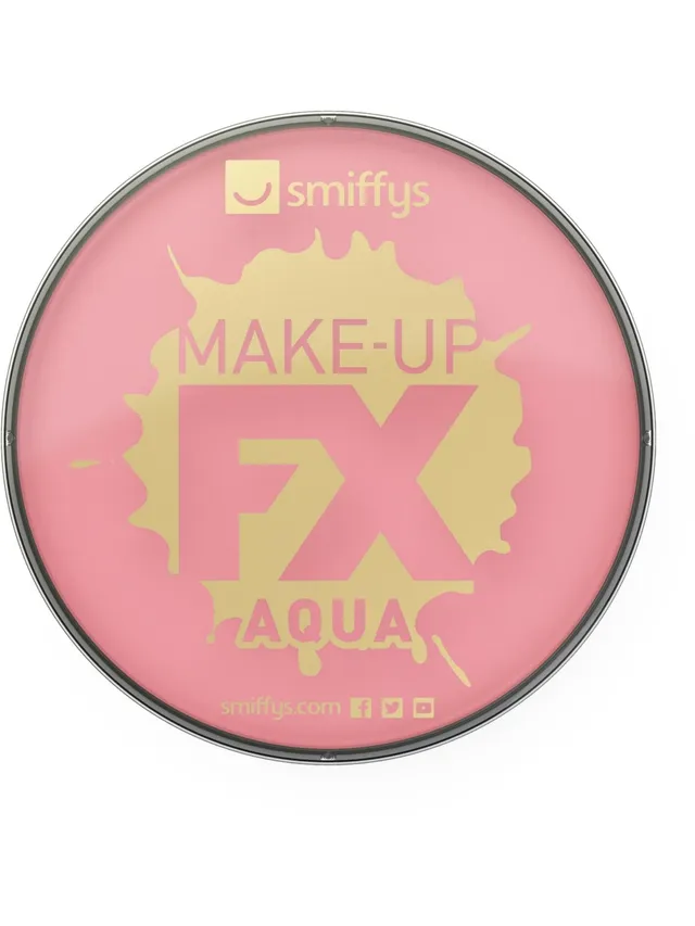 smiffys-makeup-fx-schminke-pink-16ml-aqua image 1