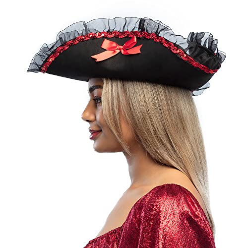 boland-admiral-rachel-piratenhut-schwarz-59-cm image 6
