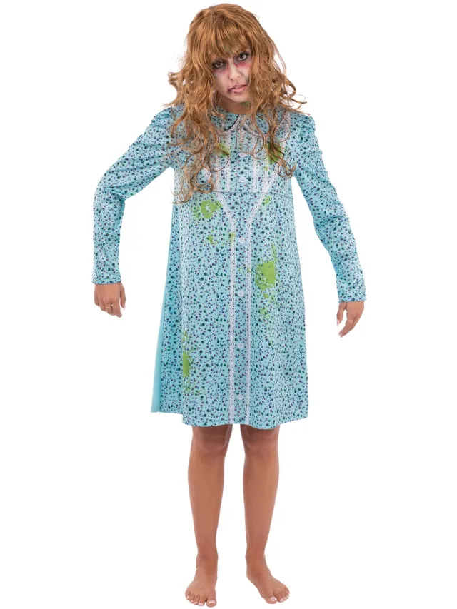 smiffys-fever-exorcist-regan-nachthemd-kost-m-gr-m-blau image 1