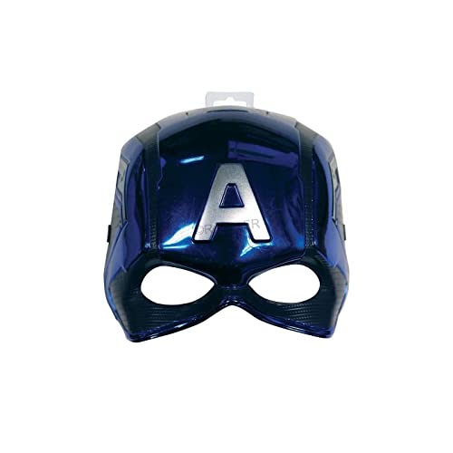 rubie-s-deluxe-captain-america-maske-kinder-one-size-blau image 4