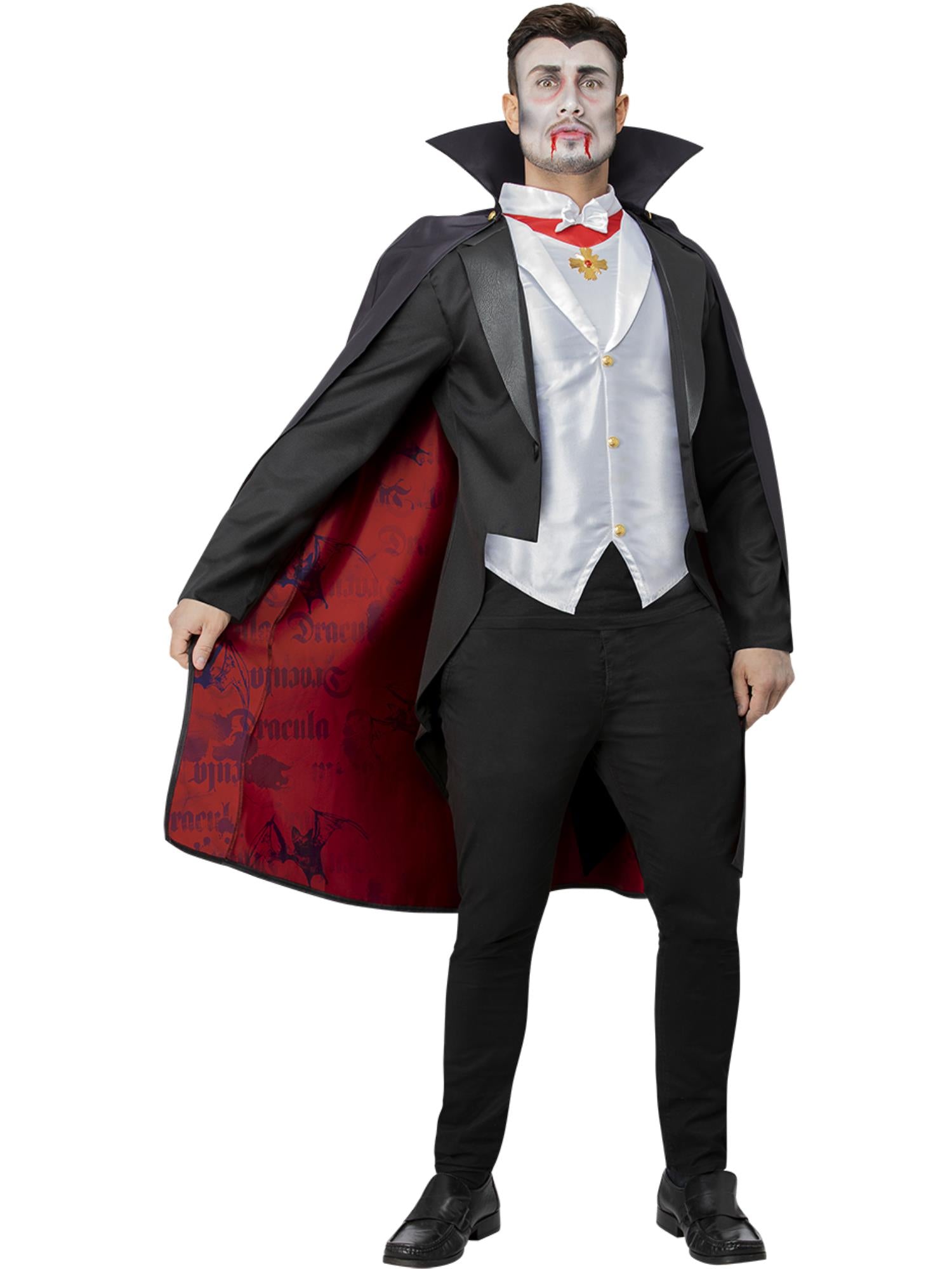 smiffys-fever-dracula-kost-m-herren-schwarz-gr-m-l image 4