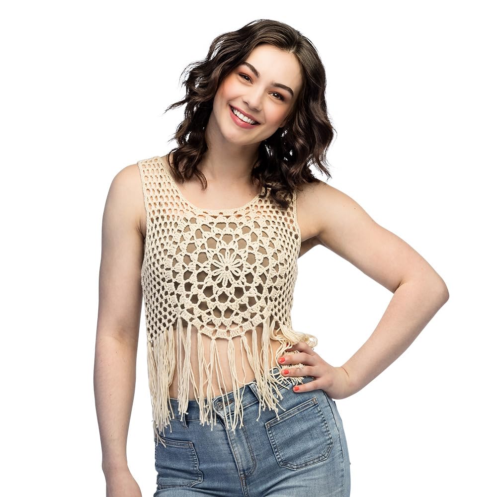 boland-sun-loom-h-keltop-beige-m-mit-fransen image 1